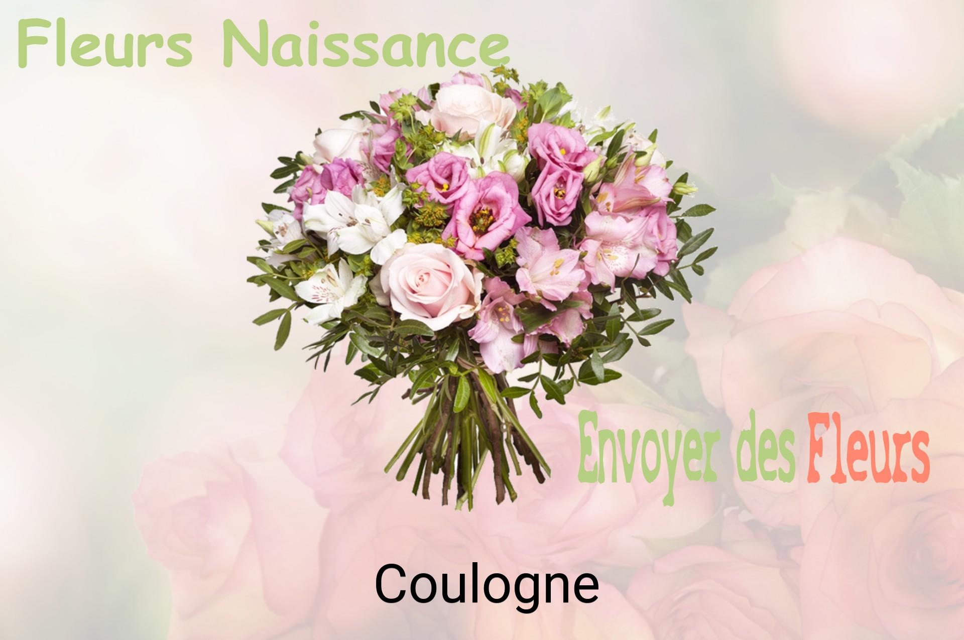 Bouquet de fleurs de naissance livré à Coulogne
